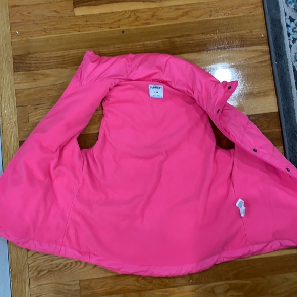 Old Navy Pink Puffer Vest - Picture 6 of 6